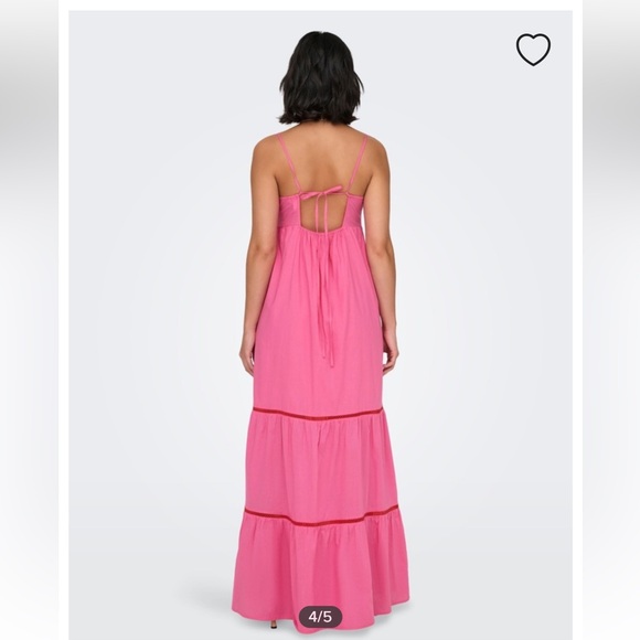 Pink Maxi Dress NWT size large - Picture 3 of 15